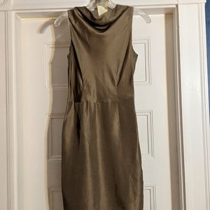 100% Silk knee length dress
